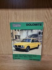 Intereurope Repair Manual 263 Triumph Toledo, 1500, Dolomite...(Q6)