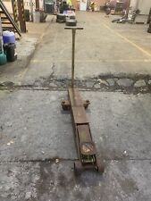 Vintage Long Reach Trolley Jack - Probably 10T Lift Capacity