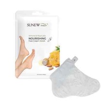 Nourishing Foot Cream Mask Sweet Almond Oil Royal Jelly 40g do stóp SunewMed uk