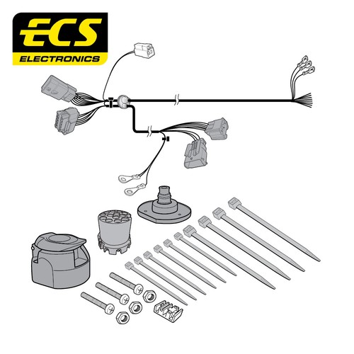 Ecs pin car specific - specific, towbar