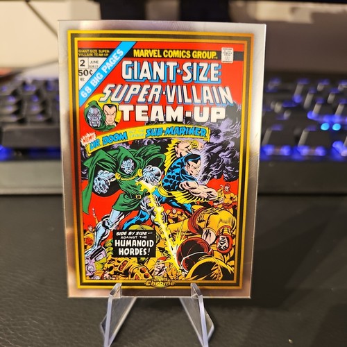 Marvel topps chrome 2024 giant - marvel,