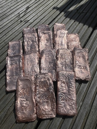 Copper bar 250g pure - 250g,