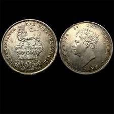 1825 George IV Silver