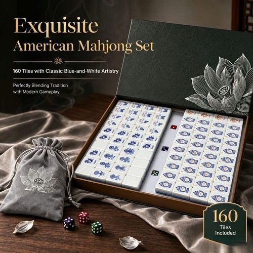 American mahjong set - mahjong,