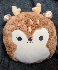 Squishmallow 30cm/12” Fuzz A Mallow Dawn The Deer Kelly Toy