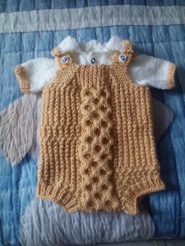 Hand knitted baby - baby, 0-3