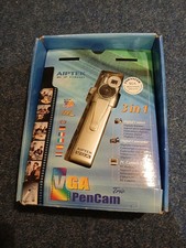 Aiptek VGA PenCam Boxed - Rare Vintage -  USB Cable&Discs&Instructions&Stand 