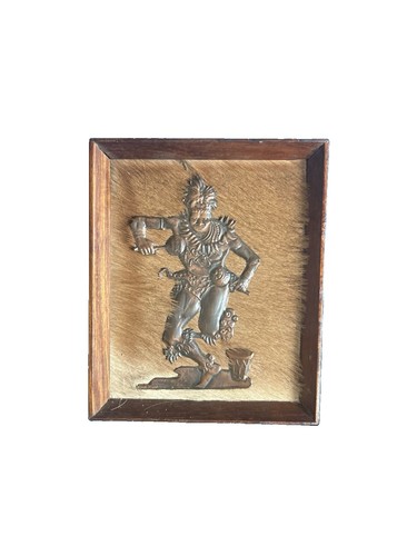 Framed copper wildlife - framed, wall