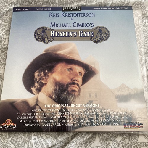 Heavens gate laserdisc movie - gate,