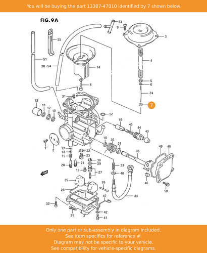 Suzuki ring 13387 - suzuki, oem