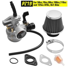 PZ19 Carburetor for Chinese 100cc 110cc 125cc ATV Quad Pit Dirt Bike Go Karts UK