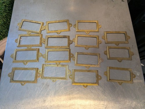 Vintage brass filing - 15,