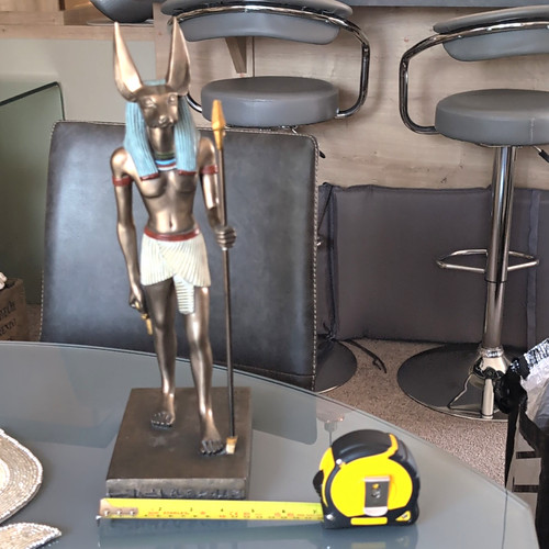 Egyptian anubis statue - anubis,