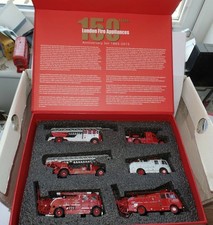 Oxford 76SET31 SET31 1/76 London Fire Brigade 150th Anniversary Set TLM Mercury