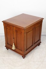 Edwardian Mahogany Map Cabinet -Antique Collectors Chest Filing Cabinet Cupboard