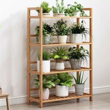 4 Tier Bamboo Plant Stand