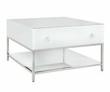 Bianco White Glass Coffee