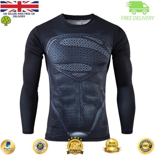 Mens compression superhero - mens, top