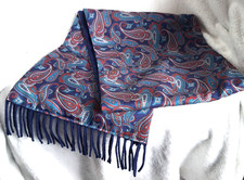 Vintage Men's Fringed Blue