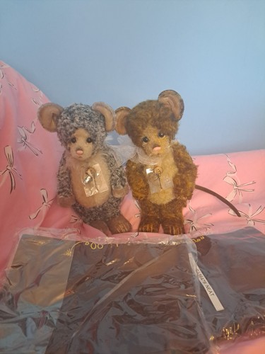 Charlie bears mohair mice - mice, neat