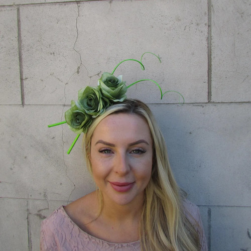 Olive lime green khaki rose - olive,
