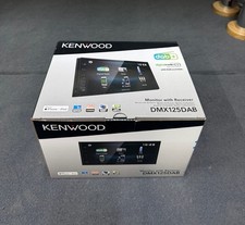 Kenwood DMX125DAB 6.8" Double Din Bluetooth DAB Touchscreen Car Stereo Screen OP