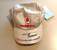 Fernando alonso signed cap - signed, f1