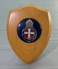 The Girls' Brigade Wooden Plaque Presentation shield  rare vintage  5’ High