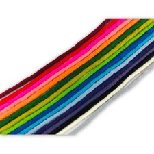 Handmade Multi-Coloured Felted Wool Dreadlocks - Custom Colour Options Available