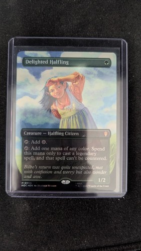 Delighted halfling surge - delighted, (surge