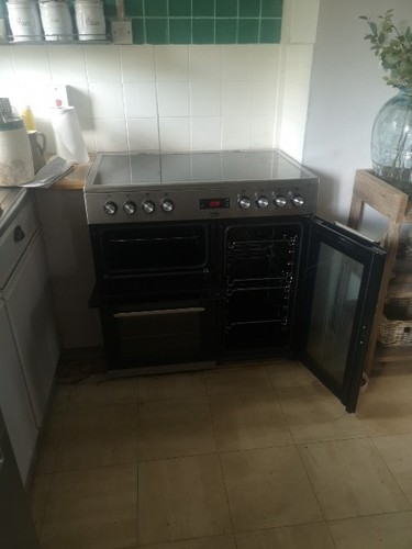 Hardly used beko 90cm - beko,