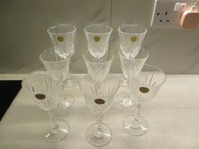 VINTAGE FRENCH CRYSTAL GLASSES