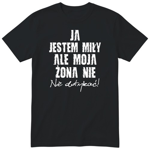 Koszulka dla męża - męża, ja