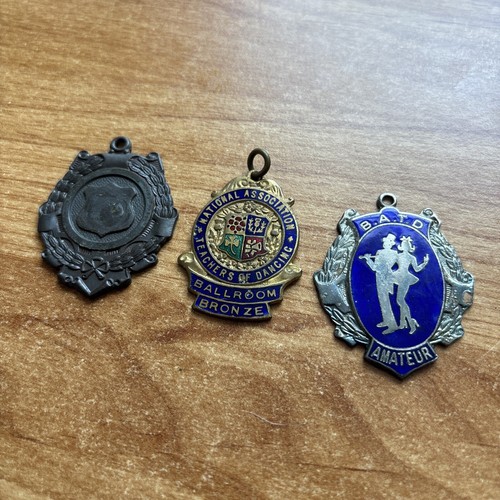 Three dance medals - three,