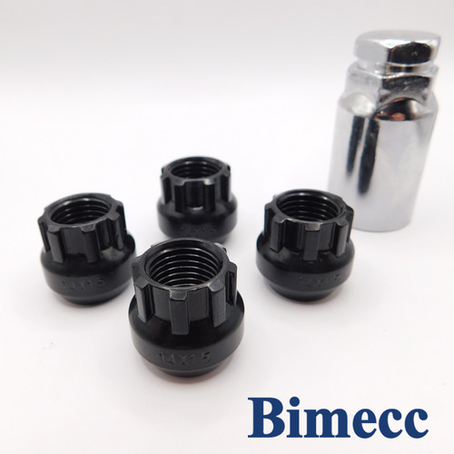 Locking wheel nuts m12x1 - locking,