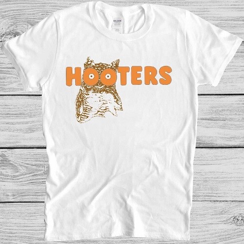 Hooters shirt owl boobs - t,