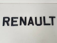 Vintage Unused Black Number