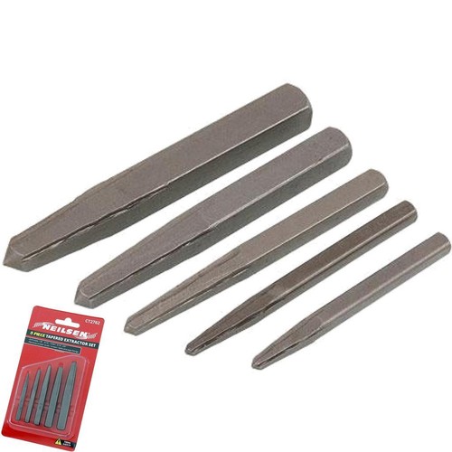 Neilsen 5pc screw extractor - 5pc,