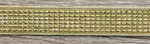 Gold ribbon trim edging - gold,