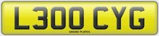 Lucy G Personal number plate