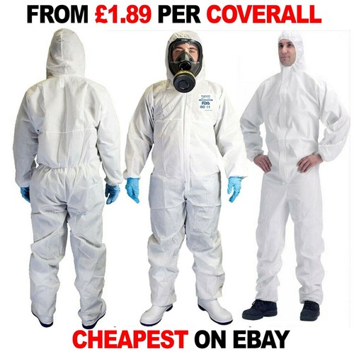 Coveralls disposable white - disposable,