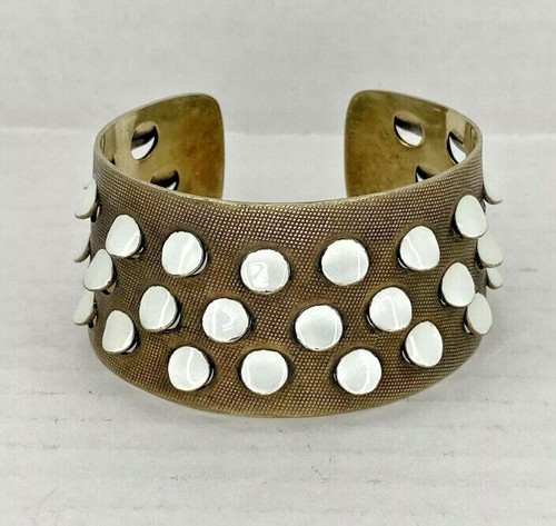 Mcm sterling enamel cuff - mcm,