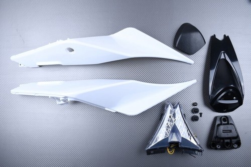 Upainted rear tail fairing - rear,