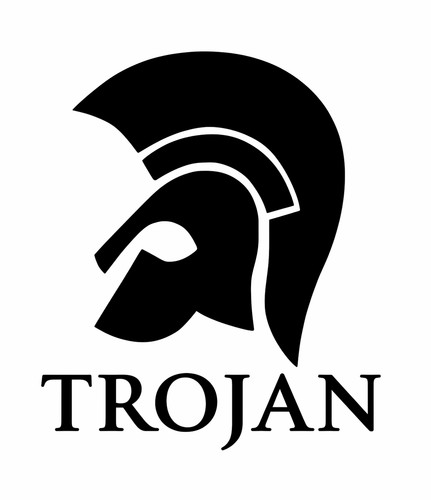 Trojan helmet vinyl decal - helmet,
