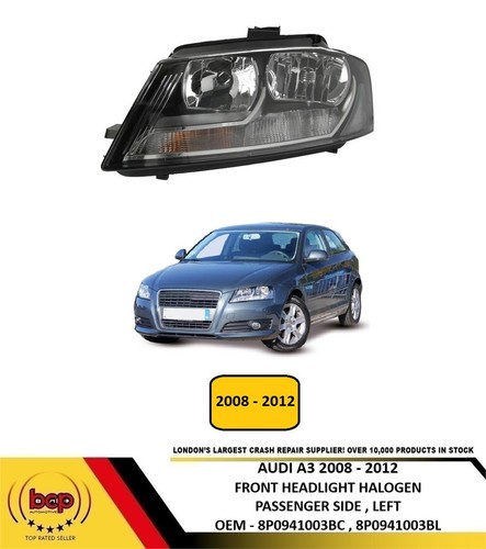 Audi 2008 2012 headlight - audi,