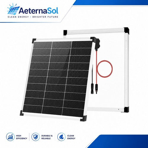 50w solar panel - 50w,