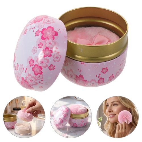 Body powder puff and - powder,