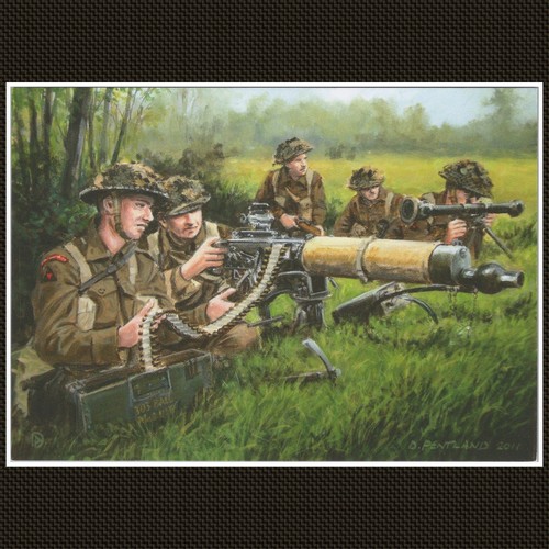 Vickers machine gun team - machine,