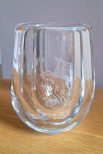 Vintage Signed Orrefors Clear