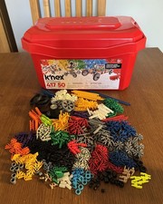 K’Nex Building Set - Creation Zone 417 Pieces + Storage Tub